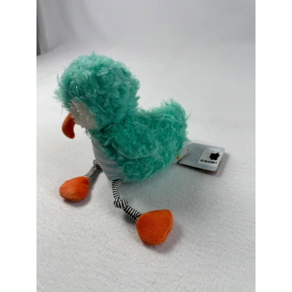 Bunnies by the Bay Piper The Sandpiper Plush NWT Teal Striped Bird